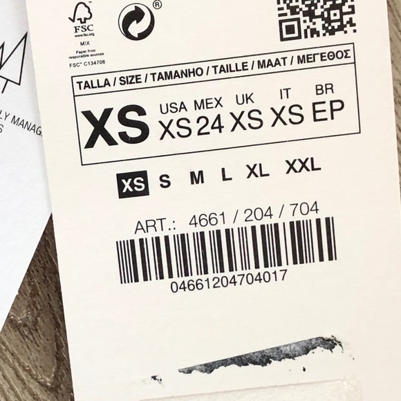 Zara, Full Length, High-Waisted Pants, Wide Leg, Size XS, NEW, With Tags - Picture 13 of 16